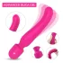 Sex HD Iris - vibratore massaggiante riscaldante 2 motori - silicone rosa