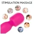 Sex HD Iris - vibratore massaggiante riscaldante 2 motori - silicone rosa