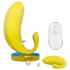 Sex HD - vibratore a forma di banana - controllo remoto - giallo