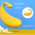 Sex HD - vibratore a forma di banana - controllo remoto - giallo