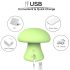 Magic Mushroom - massaggiatore viso ricaricabile (verde)
