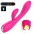 Vibratore riscaldante impermeabile HD Muses (rosa)