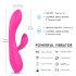 Vibratore riscaldante impermeabile HD Muses (rosa)