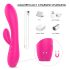 Vibratore riscaldante impermeabile HD Muses (rosa)