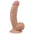 Lovetoy Ultra Soft - Dildo realistico e flessibile 21,5 cm (naturale)