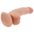 Lovetoy Ultra Soft - dildo realistico flessibile - 21,5 cm - color carne