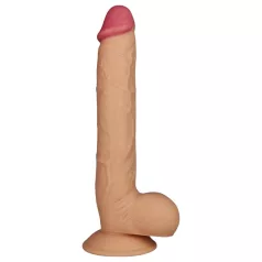   Lovetoy King-Sized - dildo realistico con ventosa - 25cm - colore naturale