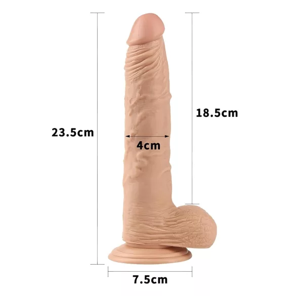 Lovetoy Real Extreme - dildo realistico con ventosa - 24 cm