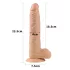 Lovetoy Real Extreme - dildo realistico con ventosa - 24 cm