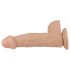 Dildo Real Extreme 23cm con ventosa - Naturale