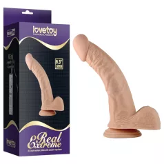   Lovetoy Real Extreme - dildo punto G - realistico 21cm - colore naturale