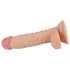 Lovetoy Real Extreme - dildo realistico con testicoli e ventosa - 19cm beige