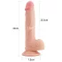Lovetoy Nature Cock - dildo realistico con ventosa - 21cm color naturale
