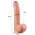 Lovetoy Nature Cock - Dildo realistico a doppio strato 28cm (naturale)