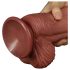 Lovetoy - dildo realistico a doppio strato - 26cm - color carne
