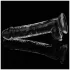 Lovetoy Flawless Clear - dildo con ventosa - 19 cm - trasparente