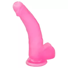 Lovetoy - dildo realistico con ventosa - 20 cm - rosa
