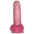 Lovetoy - dildo realistico con ventosa - 15cm - rosa