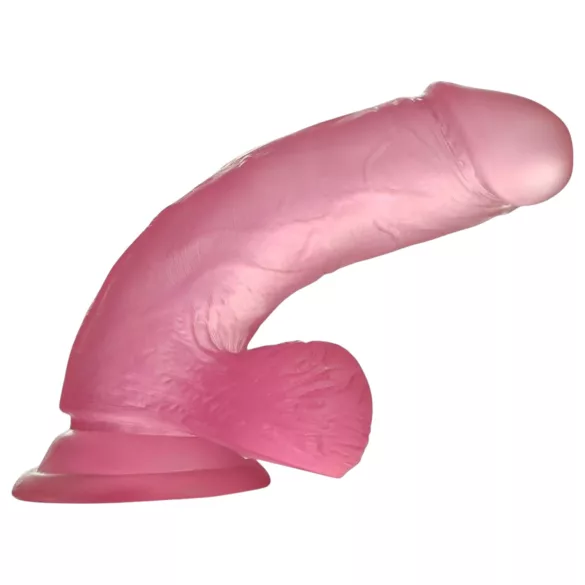 Lovetoy - dildo realistico con ventosa - 15cm - rosa