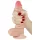 Lovetoy Sliding-Skin - dildo realistico a doppio strato - 18cm - colore naturale