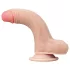 Lovetoy Sliding-Skin - dildo realistico a doppio strato - 18cm - colore naturale