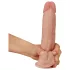 Lovetoy Sliding-Skin - dildo realistico doppio strato - 21cm - color carne