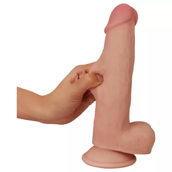 Lovetoy Sliding-Skin - dildo realistico doppio strato - 21cm - color carne