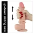 Lovetoy Sliding-Skin - dildo realistico doppio strato - 21cm - color carne