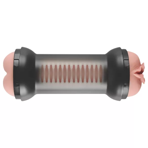 Lovetoy - masturbatore realistico vagina e anale - colore naturale