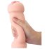 Lovetoy - masturbatore vaginale e anale (naturale)