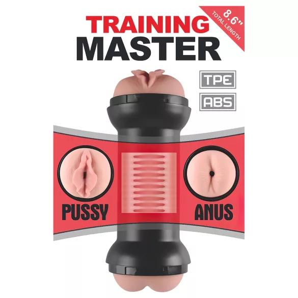 Lovetoy - masturbatore realistico vagina e anale - colore naturale