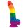 Dildo realistico arcobaleno 19cm - Lovetoy Prider