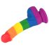 Dildo realistico arcobaleno 19cm - Lovetoy Prider