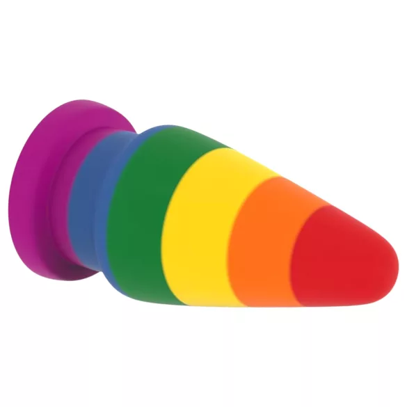 Lovetoy Prider - plug anale dilatatore - 15cm - arcobaleno