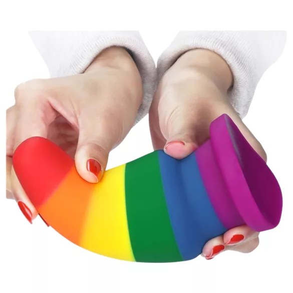 Lovetoy Prider - plug anale dilatatore - 15cm - arcobaleno