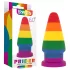 Lovetoy Prider - plug anale dilatatore - 15cm - arcobaleno