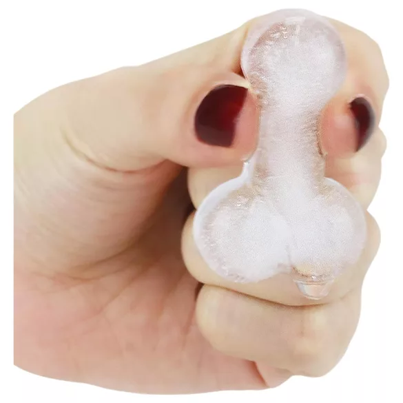 Forma per ghiaccio a forma di pene - silicone - rosa
