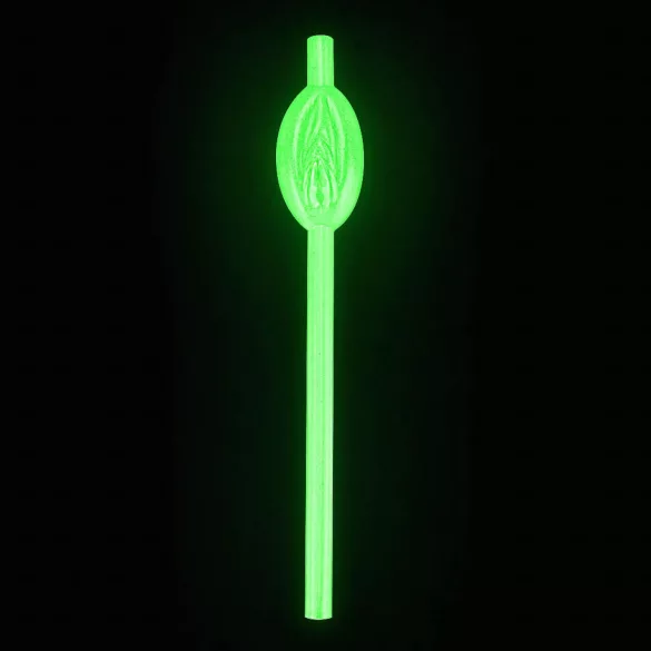 Lovetoy - cannuccia con vagina luminosa - colore bianco