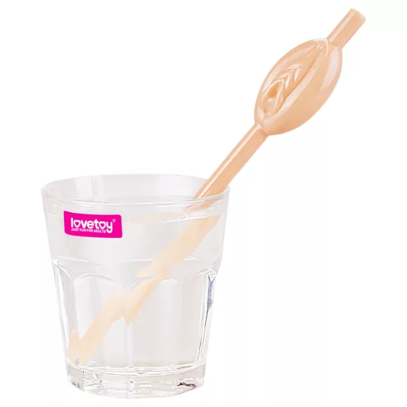 Lovetoy - cannuccia con vagina - colore naturale