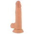 Mr. Rude - dildo realistico con ventosa - 19 cm - color carne