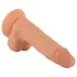 Mr. Rude - dildo realistico con ventosa - 19 cm - color carne