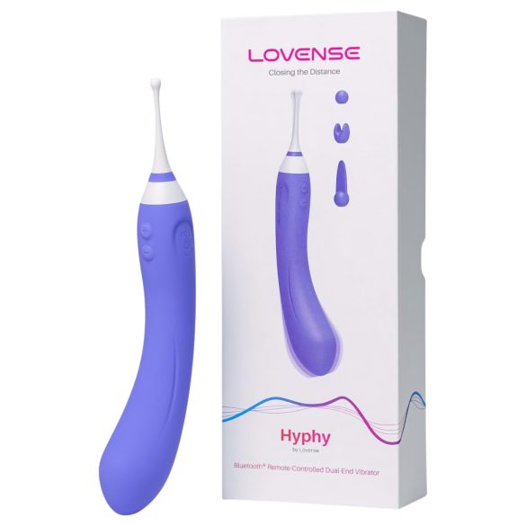 LOVENSE Hyphy - vibratore 2in1 intelligente (viola)