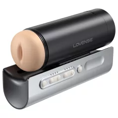   Lovense Solace Pro - masturbatore a spinta controllato via app per uomini (nero)