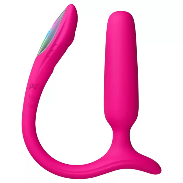 LOVENSE Lush Anal - vibratore anale intelligente - silicone rosa