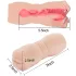 Tracy's Dog Cup - masturbatore a bocca realistica con denti (color carne)