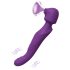 Tracy's Dog - vibratore massaggiatore pulsante - silicone viola
