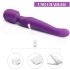 Tracy's Dog - vibratore massaggiatore pulsante - silicone viola