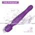 Tracy's Dog - vibratore massaggiatore pulsante - silicone viola