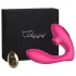 Tracy's Dog 2 - vibratore clitorideo e vaginale 2in1 - silicone rosa