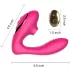 Tracy's Dog 2 - vibratore clitorideo e vaginale 2in1 - silicone rosa